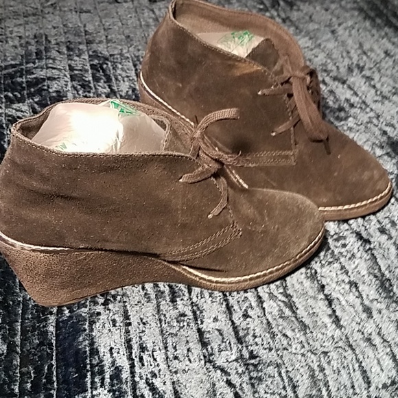 Aldo Suede Black Heeled Booties - Picture 4 of 4